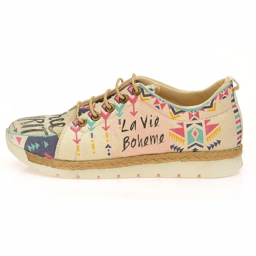 Goby Shoes - La Vie Boheme Free Spirit Sneakers - Picture 4 of 6